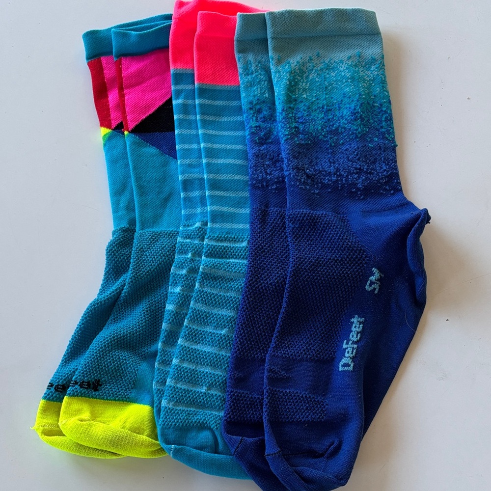 3 Pairs of Women’s Cycling Socks